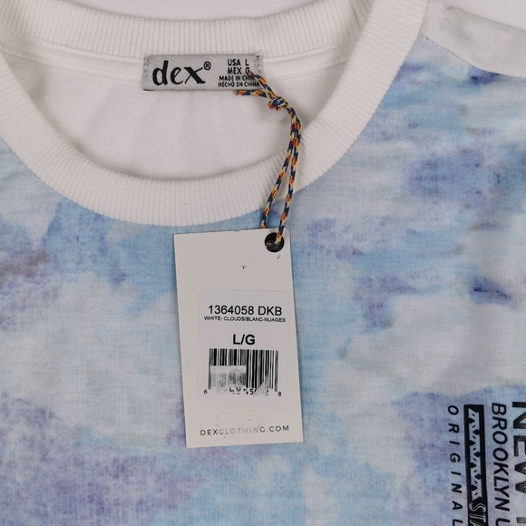 LARGE DEX Kids, GRAPHIC T-SHIRT NWT - Picture 3 of 3